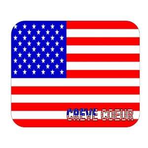  US Flag   Creve Coeur, Missouri (MO) Mouse Pad Everything 