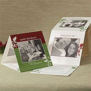  Family Is Forever Personalized Photo Christmas Cards   Tri 