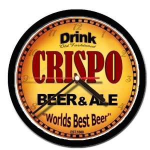  CRISPO beer and ale cerveza wall clock 