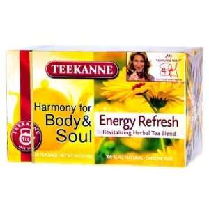 Teekanne Harmony for Body & Soul Energy Refresh Tea / 20 Tea Bags 