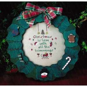  Christmas is Love   Cross Stitch Pattern Arts, Crafts 
