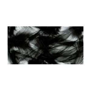 Zucker Feather Marabou Feathers .25 Ounces Black B704 BL 