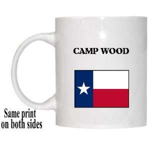  US State Flag   CAMP WOOD, Texas (TX) Mug 