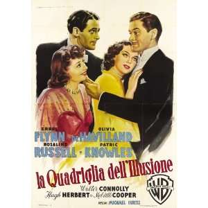  Four s a Crowd (1938) 27 x 40 Movie Poster Italian Style A 