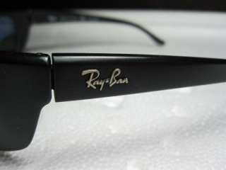 RAY BAN P RB 4053 POLARIZED BLACK PLASTIC FRAME SUNGLASSES MADE IN 