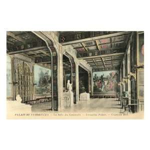  Crusades Hall, Versailles Premium Poster Print, 12x18 