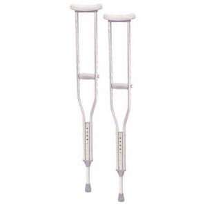 Aluminum Walking Crutches with Comfortable Underarm Pad and Handgrip 