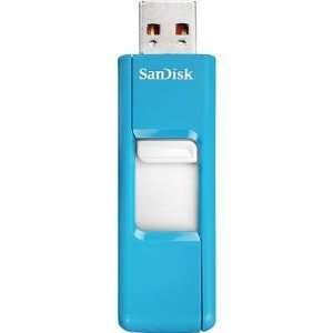  SanDisk 4GB Cruzer Micro USB 2.0 Drive AQUA BLUE (SDCZ36 