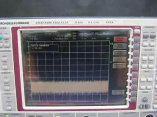 Rohde and Schwarz FSEA 1065.6000.20(FSE B4 option) Spectrum Analyzer 