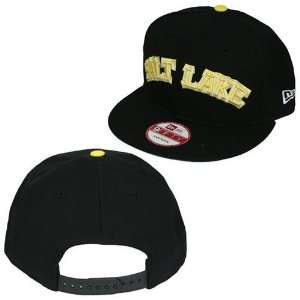 Salt Lake Bees Arch 9Fifty Snapback Hat (Black) Sports 