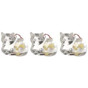 Seasons of Cannon Falls Cat and Fish Ornament, Set of 3 