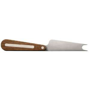 Sagaform Stainless Steel Cheese Knife with Walnut Handle  