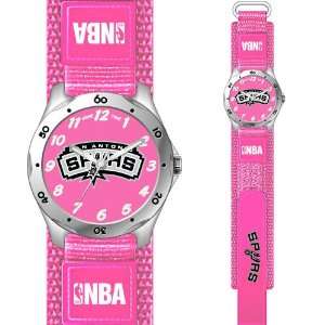 NBA San Antonio Spurs Pink Girls Watch 