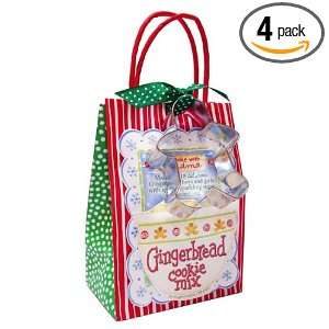 Pelican Bay Holiday Make Your Own Gingerbread Family Cookie Mix, 12 