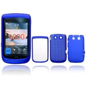   Case with TPU Case for BlackBerry Torch 9800(Blue) 