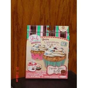  Girl Gourmet   Cupcake Maker Refill   Cinnamon Roll Toys 