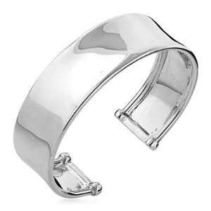  Sterling Silver Polished Bangle Bracelet 7 Jewelry