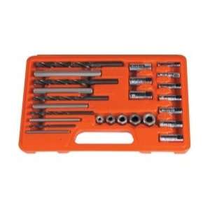 SCREW EXTRACTOR/DRILL & GUIDE SET 10 PC