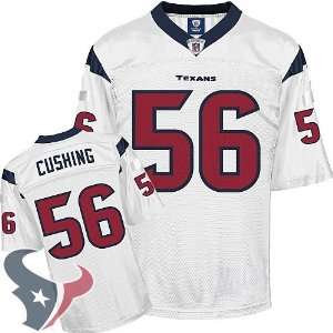  Cushing Texans #56 White Authentic Football Jersey Size XL 