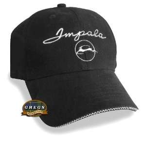    Impala Hat Black with Metal Logo (Apparel Clothing) Automotive