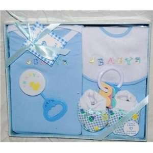  Cutie Pie 6pc Infant Boy Gift Set Baby