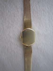 Vintage Movado Ladies 14K Gold Watch Shreve, Crump & Low  