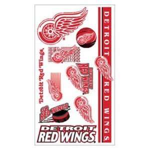    Detroit Red Wings Wincraft Temporary Tattoos