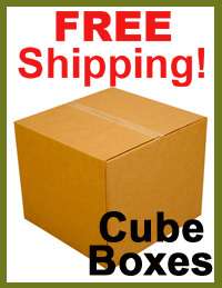 25   6 x 6 x 6 Cube Boxes Shipping / Storage / Moving  