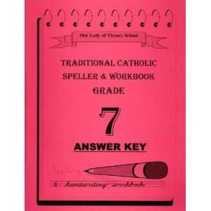    Traditional Catholic Speller 7 Answer Key Musical Instruments