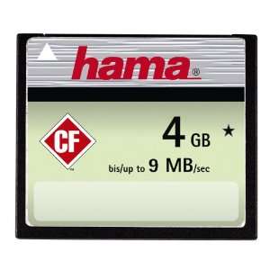 Hama 4Gb High Speed 9Mb/S Compact Flash Card