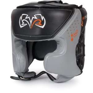 Rival d3o Intelli Shock Pro Training Headgear, BK/GR, X  