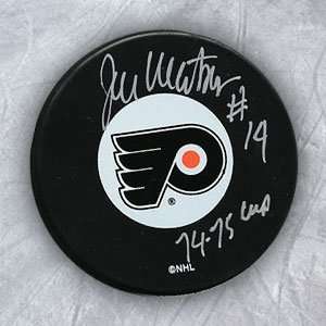  JOE WATSON Philadelphia Flyers SIGNED Hockey Puck Sports 