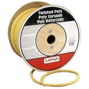   Yellow Polypropylene Twisted Rope PY582   Pack of 200