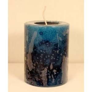 Crossroads Candles 3x4 Scented Pillar Candle Blueberry 