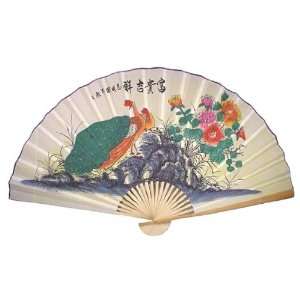  Asian Oriental 60 Feng Shui ~ Floral Peacock ~ Wall Decor 
