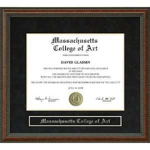 Massachusetts College of Art (MassArt) Diploma Frame  