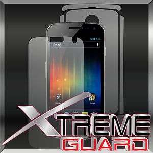 NEW Samsung Galaxy Nexus Prime FULL BODY Clear LCD Screen Protector 