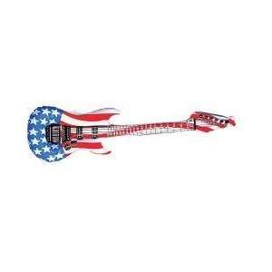  4th of July Stars & Stripes Inflatable Guitar 42 inch (1 