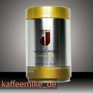 Danesi Gold Espresso Coffee Beans or Ground 8.75oz Tin Gourmet Italian 