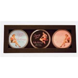  Saucy Girl 3 Pack All Over Body Moisturizers 3 x 50ML 