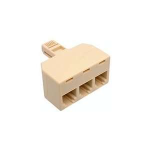  300124 4Conductor 3 Jacks to 1 Plug Electronics