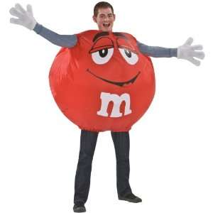  Lets Party By Gemmy Industries HK Red M&M Inflatable Adult 