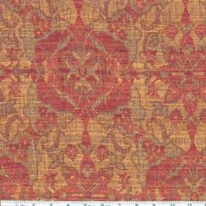  60 Wide Shabby Chic Chenille Casbah Crimson Fabric By 