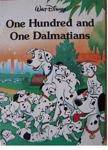 DISNEY  ONE HUNDRED AND ONE DALMATIANS  BOOK HC H 9780453030052 