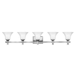 Hinkley Abbie 5855CM Large Glass Reversible 5 Light 500 watt (7H x 43 