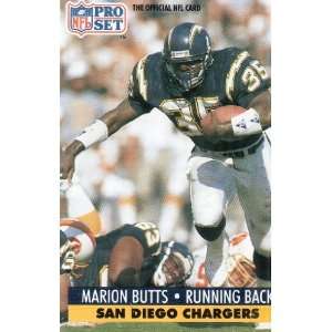 MARION BUTTS, Running Back, San Diego Chargers, Jersey #35 