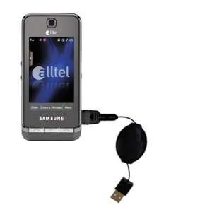  Retractable USB Cable for the Samsung SCH R800 Delve with 