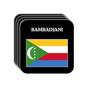  Comoros   BAMBADJANI Set of 4 Mini Mousepad Coasters 