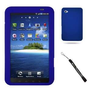   Blue Protection Silicone Skin for Samsung Galaxy Tablet Electronics