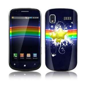  Samsung Focus ( i917 ) Skin Decal Sticker   Rainbow Stars 